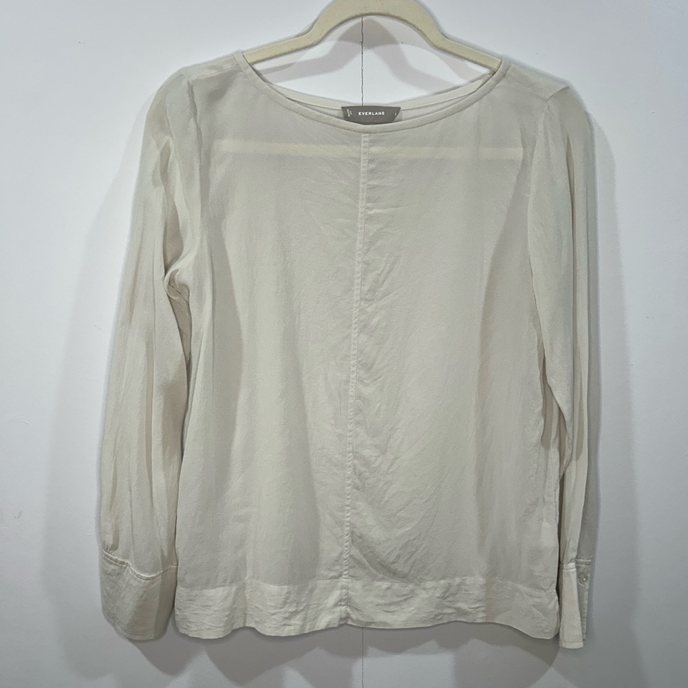 Everlane Silk Top